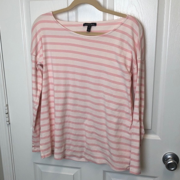Isabella Oliver Tops - Isabella Oliver Striped Maternity Top